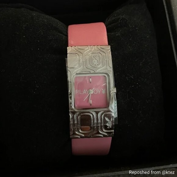 Playboy Vintage Pink Watch main image 6